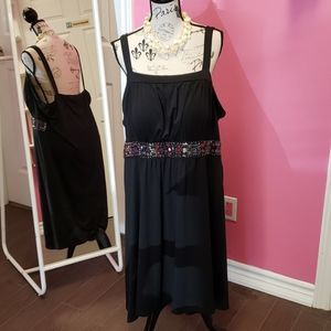 N.W.D 💕💕🖤 Black Strap Dress  Size 2X